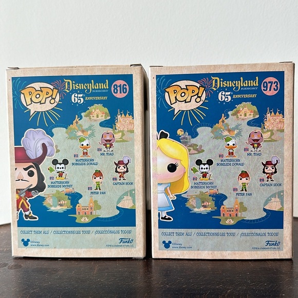 Bundle of 4 Disneyland 65th Anniversary Funko Pops - Picture 4 of 8